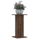 VidaXL Plantenstandaards 2 st 30x30x60 cm bewerkt hout bruin eiken