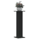 Vidaxl plantenstandaards 2 st 30x30x95 cm bewerkt hout zwart