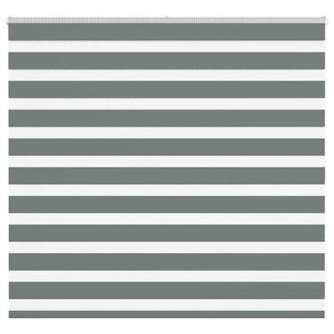 Vidaxl zebra rolgordijn 160x100 cm stofbreedte 155,9 cm donkergrijs