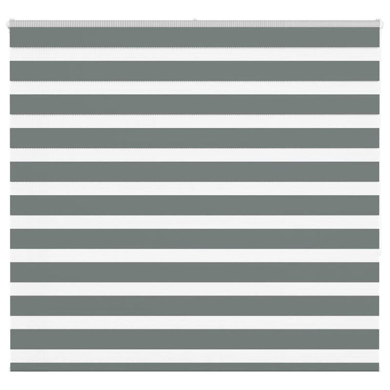 Load image into Gallery viewer, Vidaxl zebra rolgordijn 155x150 cm stofbreedte 150,9 cm donkergrijs
