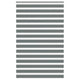 Vidaxl zebra rolgordijn 140x200 cm stofbreedte 135,9 cm donkergrijs
