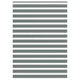 Vidaxl zebra rolgordijn 165x200 cm stofbreedte 160,9 cm donkergrijs