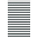 Vidaxl zebra rolgordijn 150x230 cm stofbreedte 145,9 cm donkergrijs