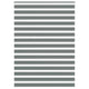 Vidaxl zebra rolgordijn 160x230 cm stofbreedte 155,9 cm donkergrijs