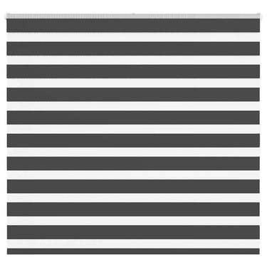 Vidaxl zebra rolgordijn 155x100 cm stofbreedte 150,9 cm zwart
