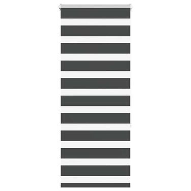 Vidaxl zebra rolgordijn 60x150 cm stofbreedte zwart 55,9 cm