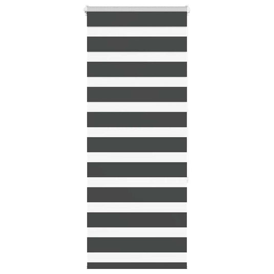 Vidaxl zebra rolgordijn 60x150 cm stofbreedte zwart 55,9 cm