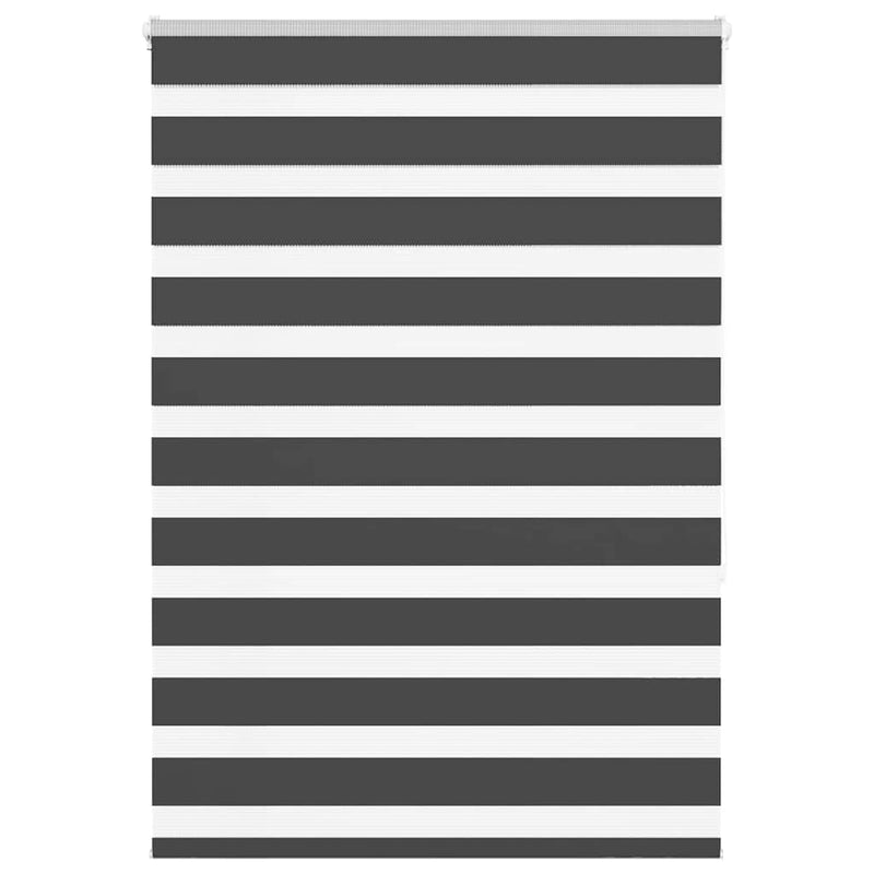 Load image into Gallery viewer, Vidaxl zebra rolgordijn 100x150 cm stofbreedte 95,9 cm zwart
