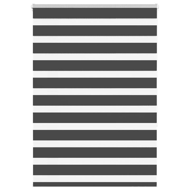 Load image into Gallery viewer, Vidaxl zebra rolgordijn 105x150 cm stofbreedte 100,9 cm zwart
