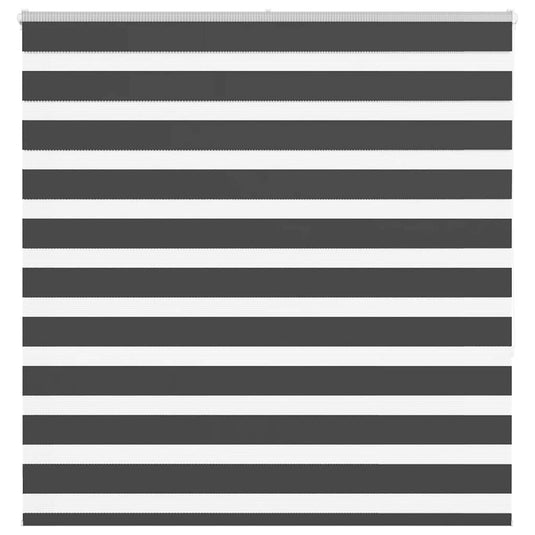 Vidaxl zebra rolgordijn 150x150 cm stofbreedte 145,9 cm zwart