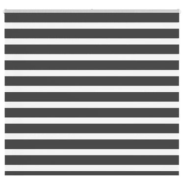 Vidaxl zebra rolgordijn 155x150 cm stofbreedte 150,9 cm zwart
