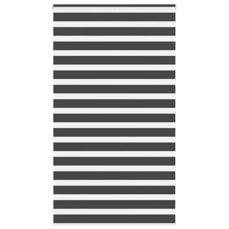 Load image into Gallery viewer, Vidaxl zebra rolgordijn 120x200 cm stofbreedte 115,9 cm zwart
