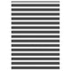 Vidaxl zebra rolgordijn 160x200 cm stofbreedte 155,9 cm zwart