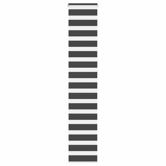 Vidaxl zebra rolgordijn 45x230 cm stofbreedte 40,9 cm zwart