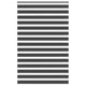 Vidaxl zebra rolgordijn 150x230 cm stofbreedte 145,9 cm zwart