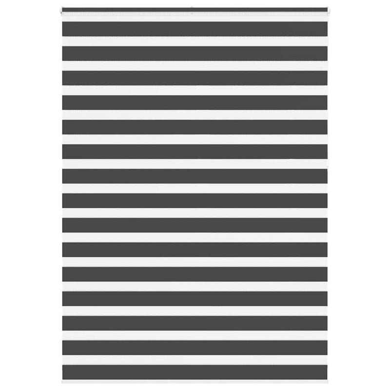 Load image into Gallery viewer, Vidaxl zebra rolgordijn 160x230 cm stofbreedte 155,9 cm zwart
