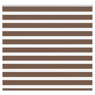 Vidaxl zebra rolgordijn 160x100 cm stofbreedte 155,9cm polyester bruin