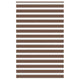 Vidaxl zebra rolgordijn 150x200 cm stofbreedte 145,9cm polyester bruin