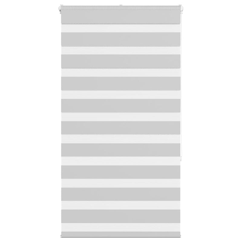 Load image into Gallery viewer, Vidaxl zebra rolgordijn 85x150 cm stofbreedte 80,9 cm lichtgrijs
