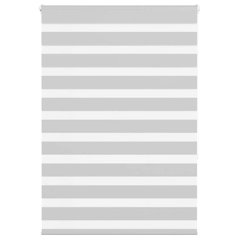 Load image into Gallery viewer, Vidaxl zebra rolgordijn 105x150 cm stofbreedte 100,9 cm lichtgrijs
