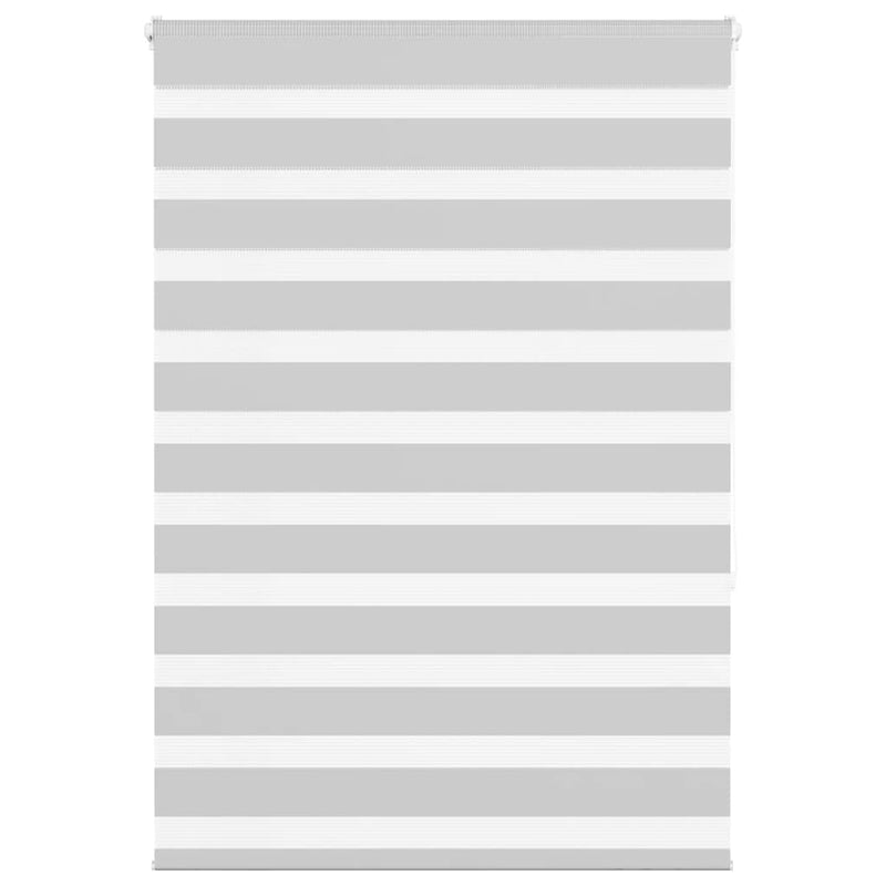 Load image into Gallery viewer, Vidaxl zebra rolgordijn 115x150 cm stofbreedte 110,9 cm lichtgrijs
