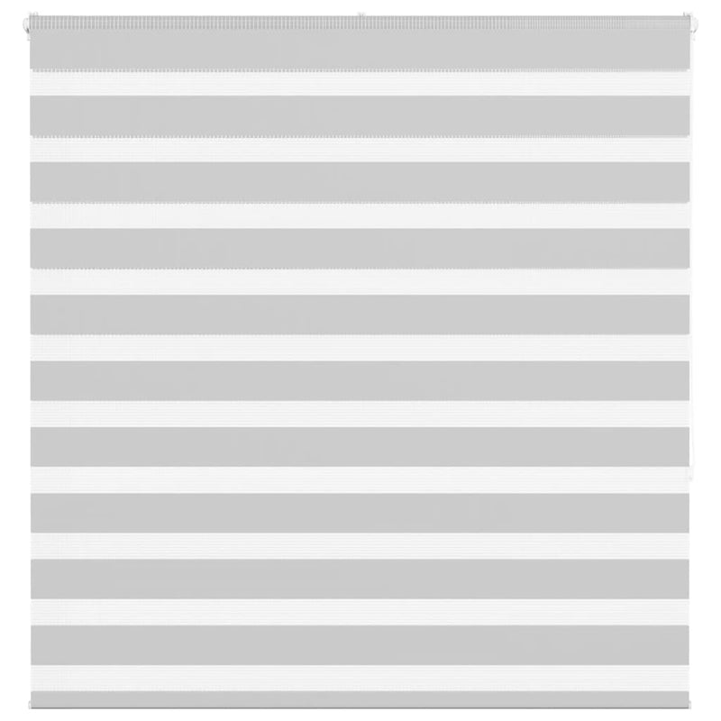 Load image into Gallery viewer, Vidaxl zebra rolgordijn 145x150 cm stofbreedte 140,9 cm lichtgrijs
