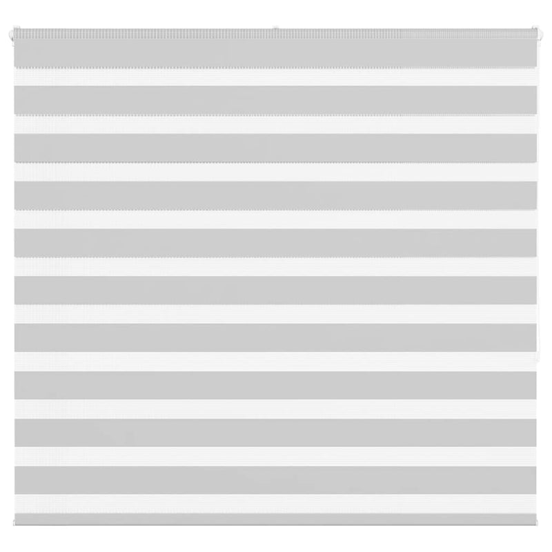 Load image into Gallery viewer, Vidaxl zebra rolgordijn 160x150 cm stofbreedte 155,9 cm lichtgrijs
