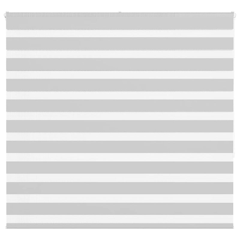 Load image into Gallery viewer, Vidaxl zebra rolgordijn 165x150 cm stofbreedte 160,9 cm lichtgrijs
