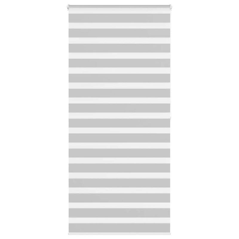 Load image into Gallery viewer, Vidaxl zebra rolgordijn 95x200 cm stofbreedte 90,9 cm lichtgrijs
