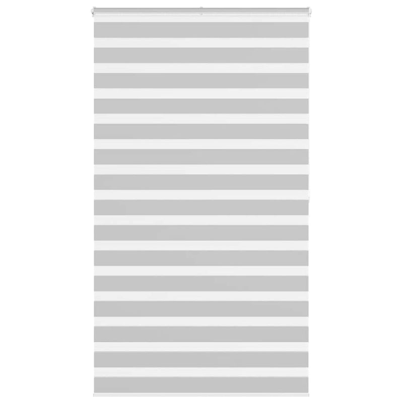 Load image into Gallery viewer, Vidaxl zebra rolgordijn 120x200 cm stofbreedte 115,9 cm lichtgrijs
