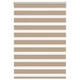 Vidaxl zebra blind 95x100 cm stofbreedte 90,9 cm polyester zandbruin