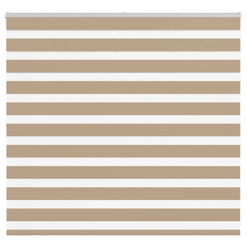Load image into Gallery viewer, Vidaxl zebra blind 155x100 cm stofbreedte 150,9 cm polyester zandbruin
