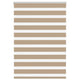 Vidaxl zebra blind 105x150 cm stofbreedte 100,9 cm polyester zandbruin