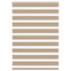 Vidaxl zebra blind 110x150 cm stofbreedte 105,9 cm polyester zandbruin