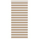 Vidaxl zebra blind 105x200 cm stofbreedte 100,9 cm polyester zandbruin