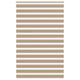 Vidaxl zebra blind 145x200 cm stofbreedte 140,9 cm polyester zandbruin
