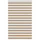 Vidaxl zebra blind 150x200 cm stofbreedte 145,9 cm polyester zandbruin