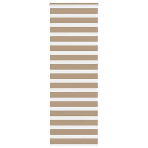 Vidaxl zebra blind 90x230 cm stofbreedte 85,9 cm polyester zandbruin
