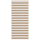 Vidaxl zebra blind 105x230 cm stofbreedte 100,9 cm polyester zandbruin