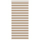 Vidaxl zebra blind 110x230 cm stofbreedte 105,9 cm polyester zandbruin