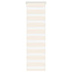 Vidaxl zebra rolgordijn 40x100 cm stofbreedte 35,9 cm marmerbeige