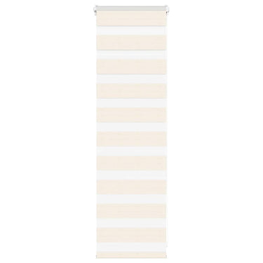 Vidaxl zebra rolgordijn 45x100 cm stofbreedte 40,9 cm marmerbeige