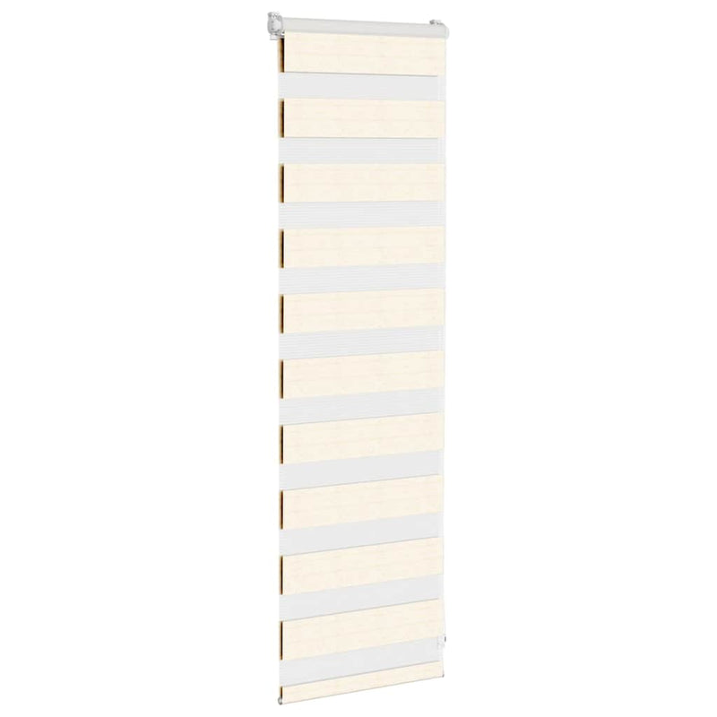 Load image into Gallery viewer, Vidaxl zebra rolgordijn 45x100 cm stofbreedte 40,9 cm marmerbeige
