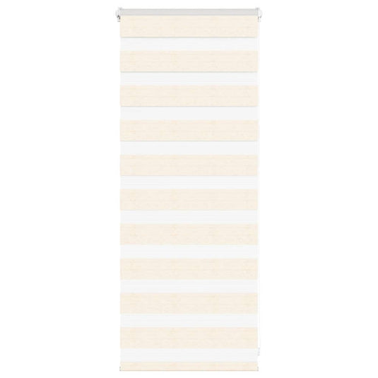 Vidaxl zebra rolgordijn 55x100 cm stofbreedte 50,9 cm marmerbeige