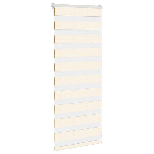 Vidaxl zebra rolgordijn 55x100 cm stofbreedte 50,9 cm marmerbeige