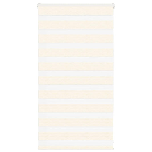 Vidaxl zebra rolgordijn 70x100 cm stofbreedte 65,9 cm marmerbeige