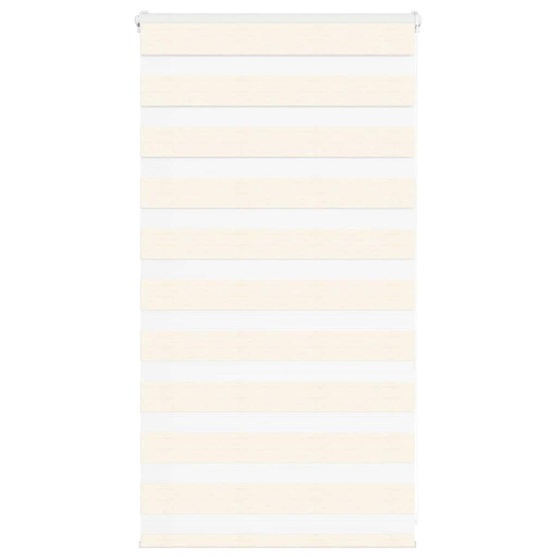 Load image into Gallery viewer, Vidaxl zebra rolgordijn 75x100 cm stofbreedte 70,9 cm marmerbeige
