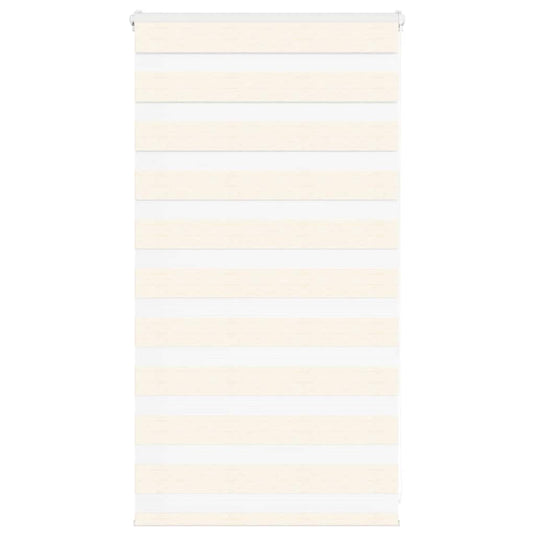 Vidaxl zebra rolgordijn 75x100 cm stofbreedte 70,9 cm marmerbeige