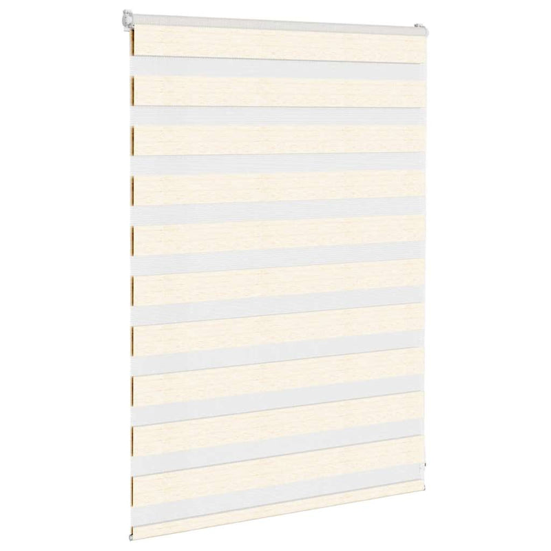 Load image into Gallery viewer, Vidaxl zebra rolgordijn 95x100 cm stofbreedte 90,9 cm marmerbeige
