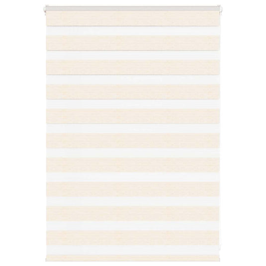 Vidaxl zebra rolgordijn 105x100 cm stofbreedte 100,9 cm marmerbeige